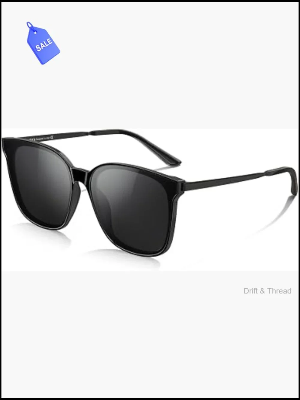 Retro Shield Sunglasses Polarized UV400 Lightweight Oversized Women Round
